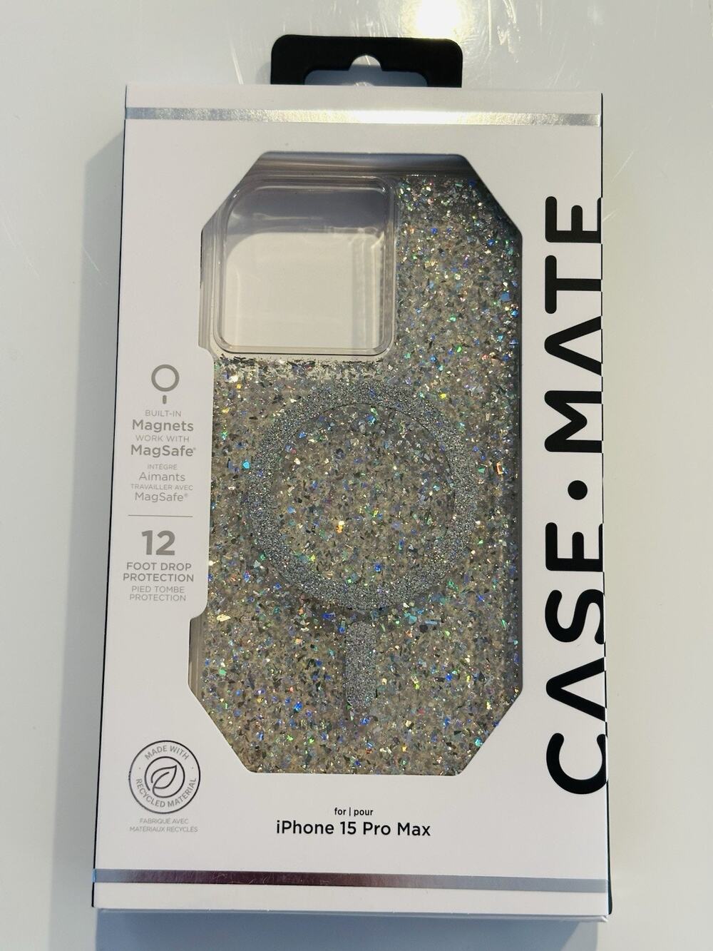 NEW Original Case-Mate Phone Case for Apple iPhone 15 Pro Max - Twinkle Disco